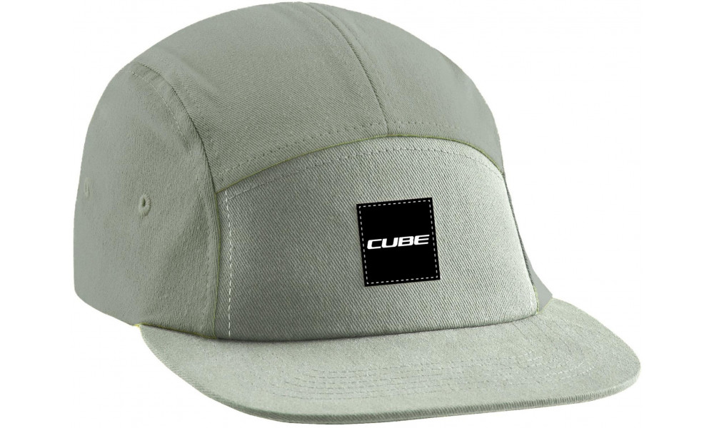 Kepurė Cube 5 Panel olive - 1