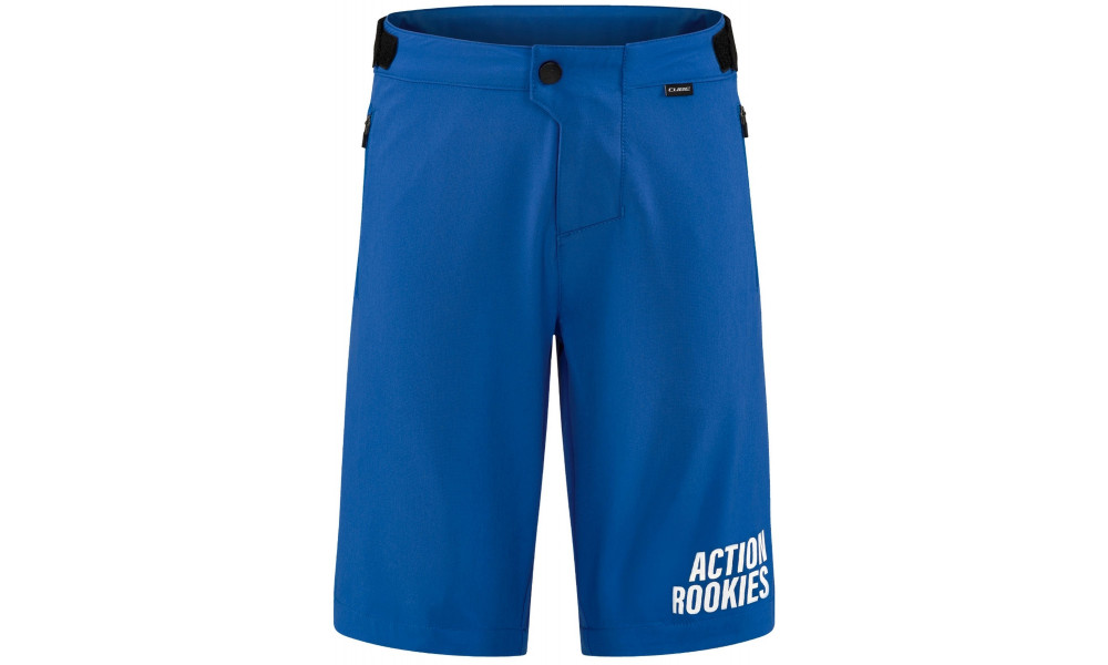 Dviratininko šortai Cube Baggy Rookie X Actionteam MTB blue - 1