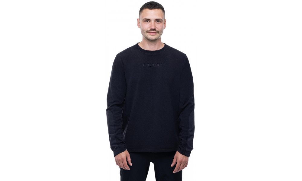 Dviratininko marškinėliai Cube Fleece MTB L/S black - 5