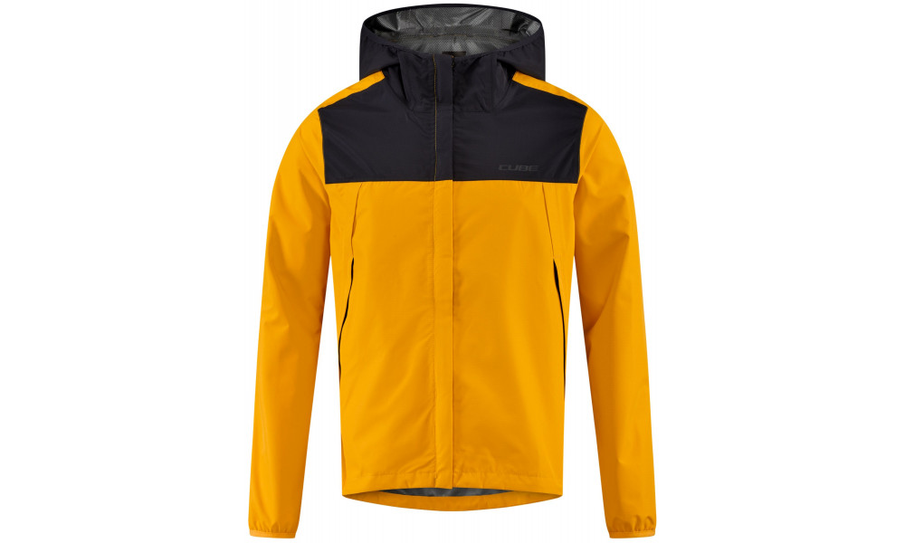 Striukė nuo lietaus Cube CMPT MTB yellow'n'black - 1