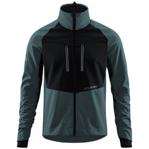 Dviratininko striukė Cube Softshell 365 MTB black'n'grey