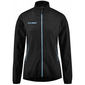 Dviratininko striukė Cube Softshell CMPT MTB WS black'n'blue