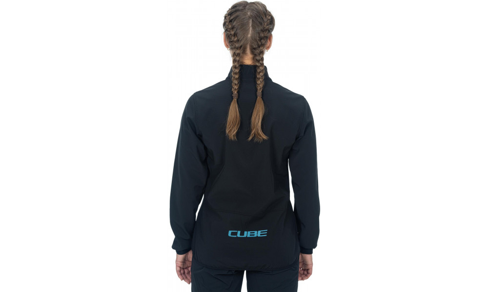 Dviratininko striukė Cube Softshell CMPT MTB WS black'n'blue - 4