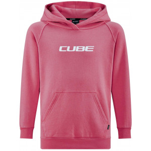 Megztinis su kapišonu Cube Organic Rookie light pink