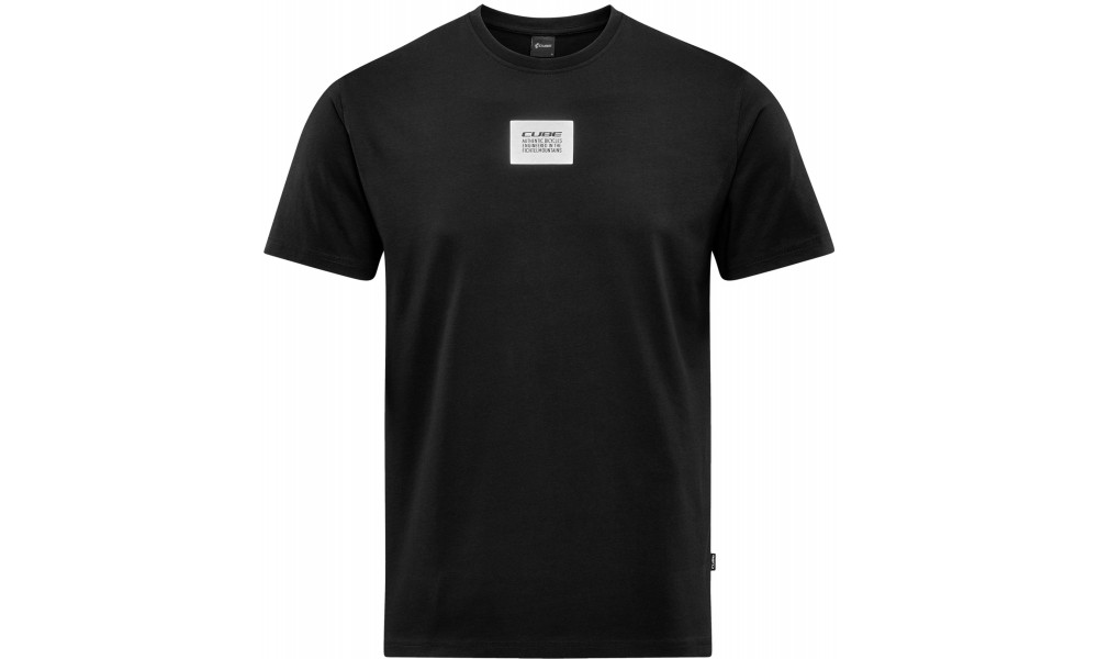 Marškinėliai Cube Organic Logowear GTY Fit black - 1