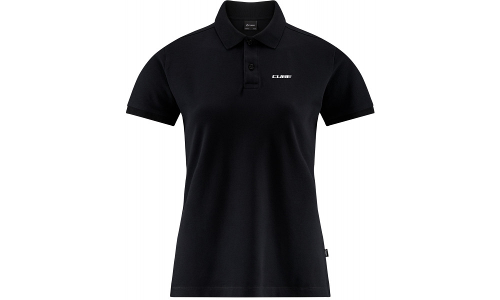 Marškinėliai Cube Polo Organic WS black - 1