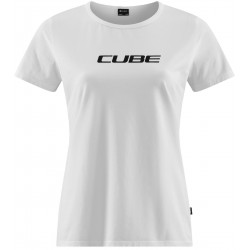Marškinėliai Cube Organic WS Classic Logo white