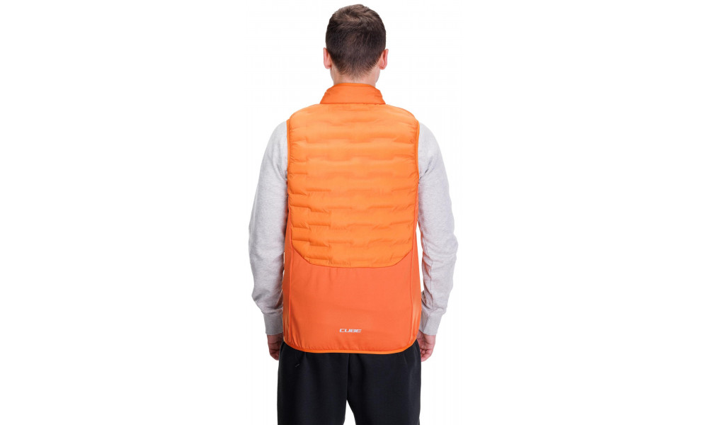 Dviratininko liemenė Cube Padded orange - 4