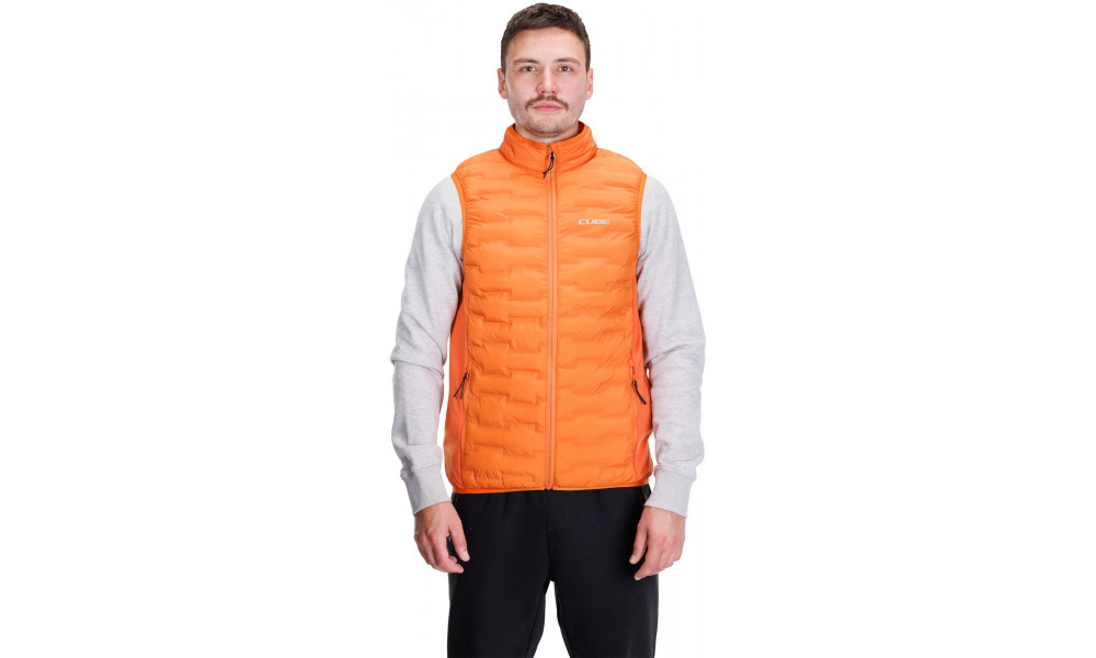 Dviratininko liemenė Cube Padded orange - 5