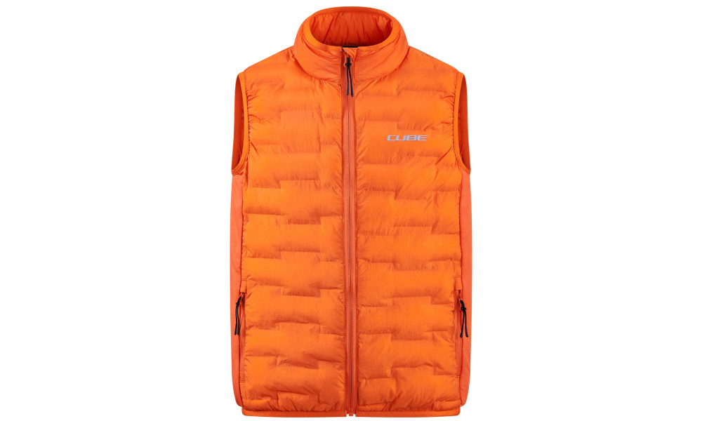 Dviratininko liemenė Cube Padded Rookie orange - 1