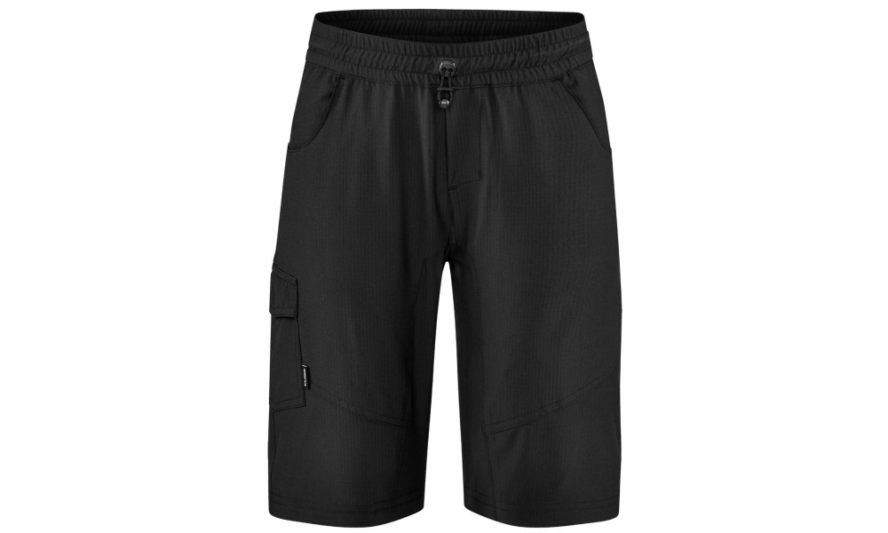 Dviratininko šortai Cube Baggy Rookie Road/XC black'n'white - 1