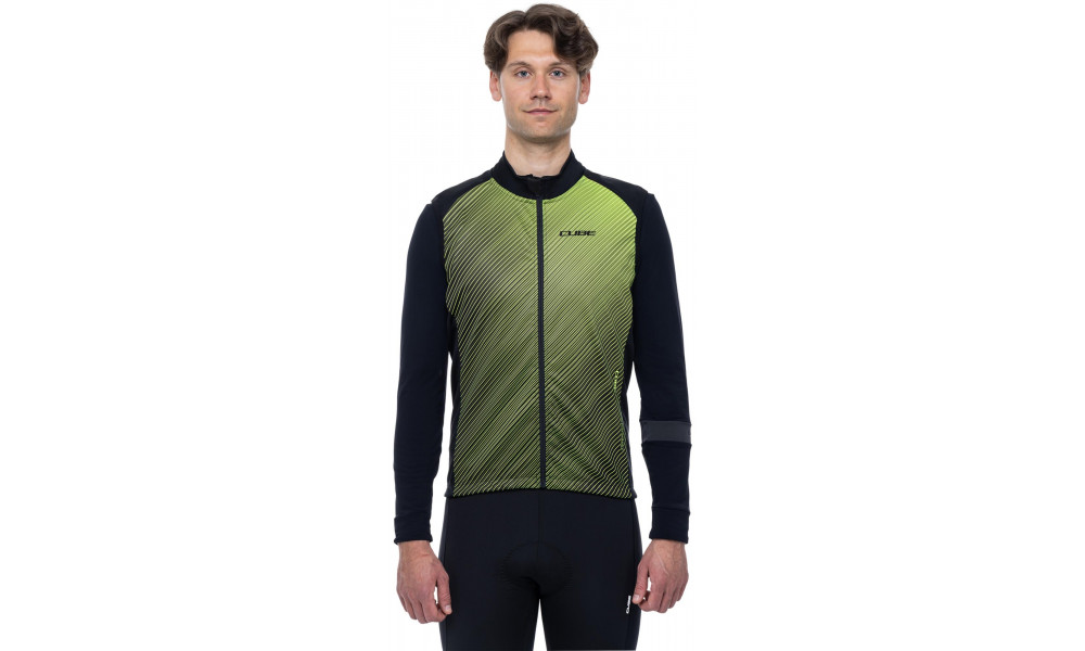 Dviratininko liemenė Cube Softshell Road/XC Safety black'n'neon yellow - 5