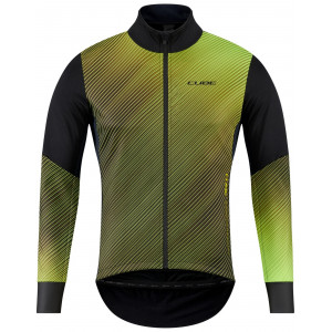 Dviratininko striukė Cube Softshell Road/XC Safety black'n'neon yellow