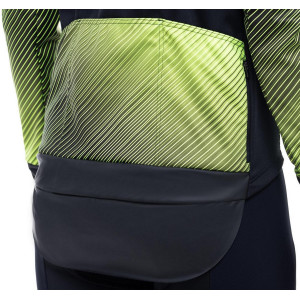 Dviratininko striukė Cube Softshell Road/XC Safety black'n'neon yellow