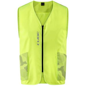 Dviratininko liemenė Cube CMPT Safety neon yellow