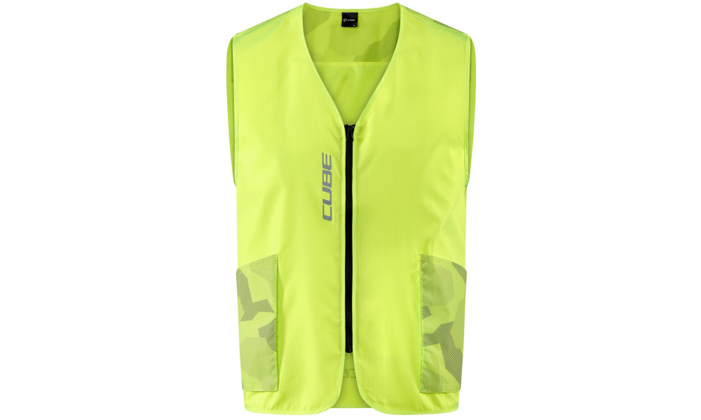 Dviratininko liemenė Cube CMPT Safety neon yellow - 1