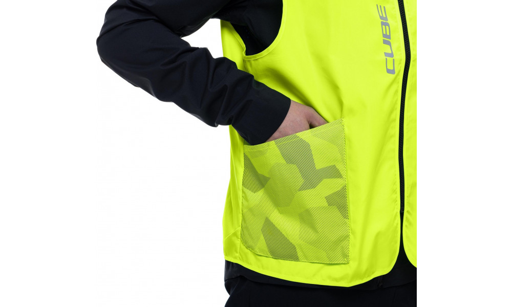 Dviratininko liemenė Cube CMPT Safety neon yellow - 3