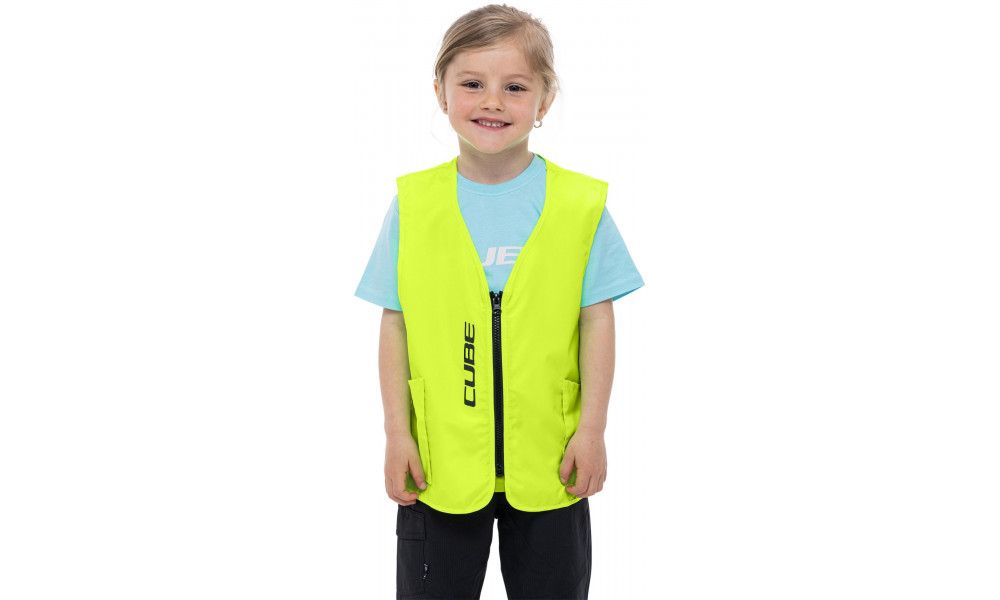 Dviratininko liemenė Cube Rookie CMPT Safety neon yellow - 3