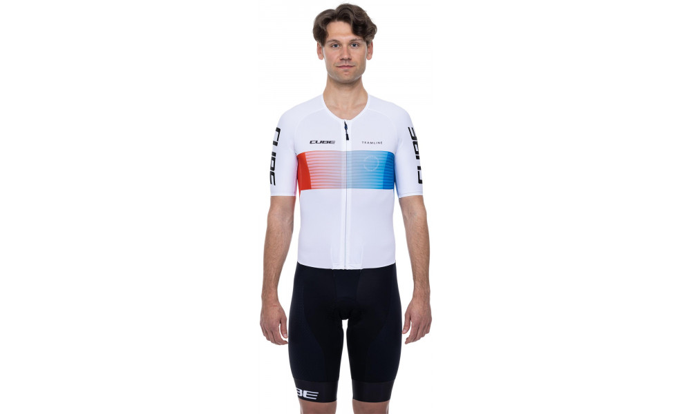 Dviratininko sportinis kostiumas Cube XCTeamline black'n'blue'n'white - 7