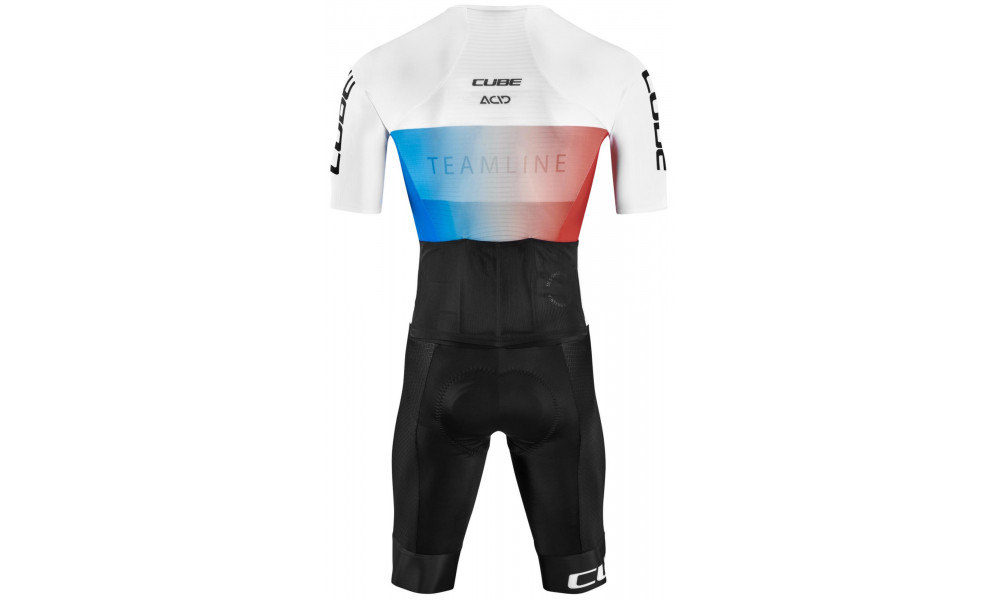 Dviratininko sportinis kostiumas Cube XCTeamline black'n'blue'n'white - 8