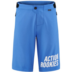 Dviratininko šortai Cube Vertex Baggy Rookie X Actionteam with liner blue