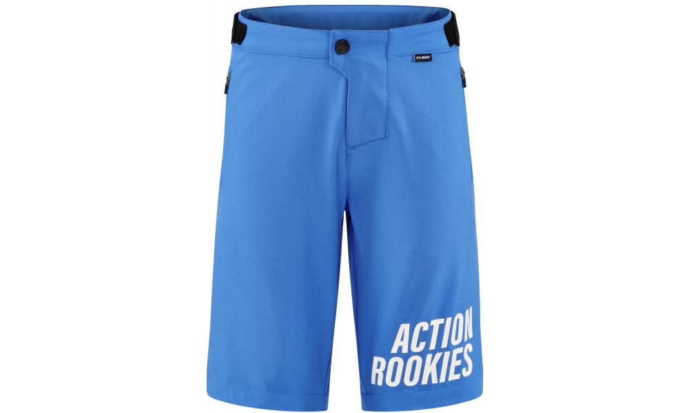 Dviratininko šortai Cube Vertex Baggy Rookie X Actionteam with liner blue - 1