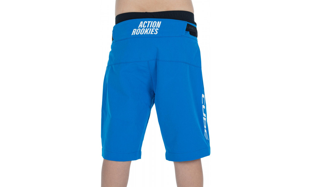 Dviratininko šortai Cube Vertex Baggy Rookie X Actionteam with liner blue - 2