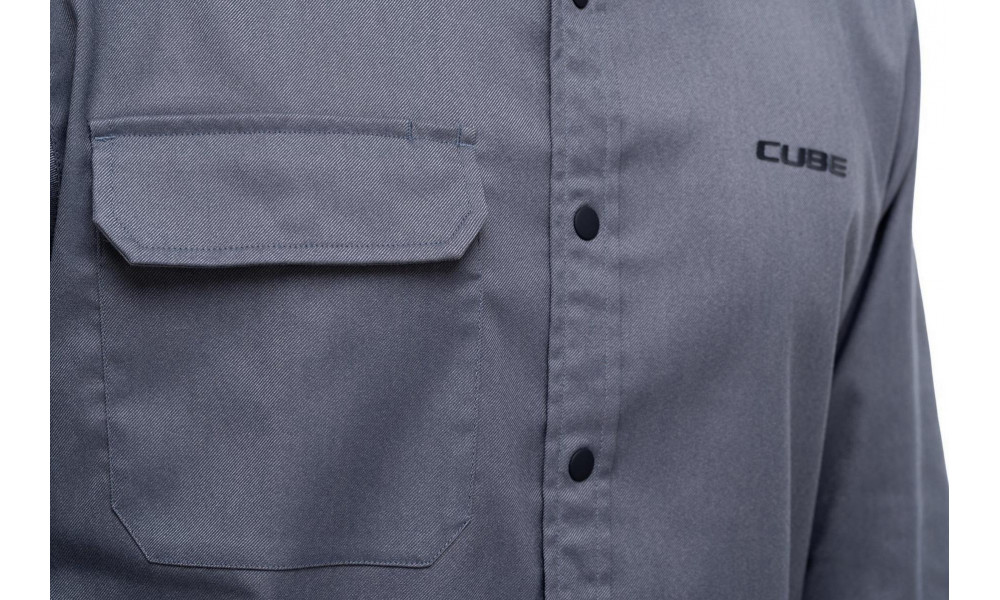 Marškinėliai Cube Vertex L/S grey - 4