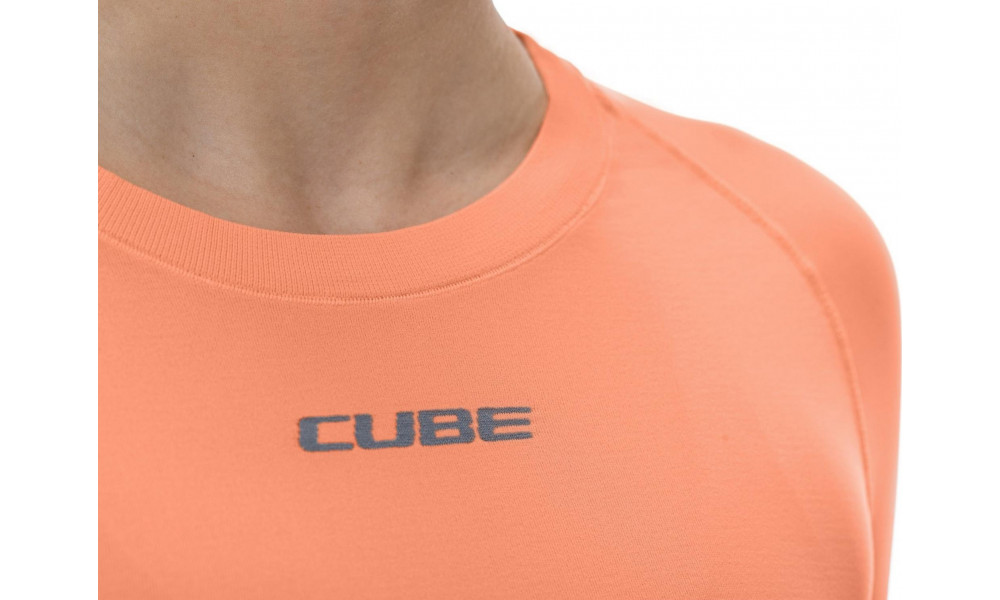 Apatiniai marškinėliai Cube WS Race Be Cool S/S coral - 3