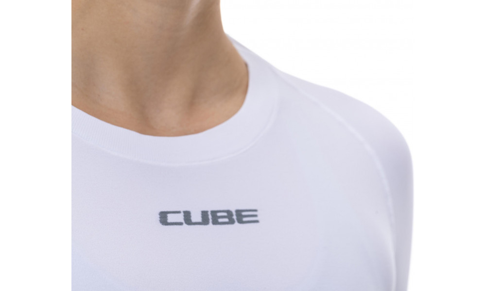 Apatiniai marškinėliai Cube WS Race Be Cool S/S white - 3