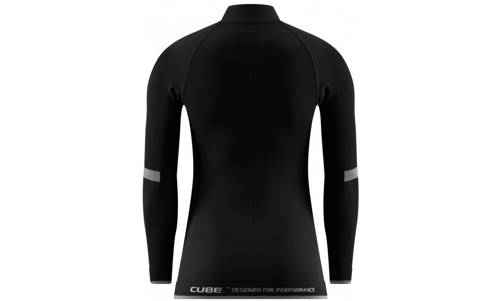 Apatiniai marškinėliai Cube WS Race Be Warm L/S black - 6