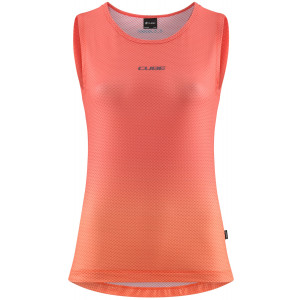 Apatiniai marškinėliai Cube WS Mesh Sleeveless coral