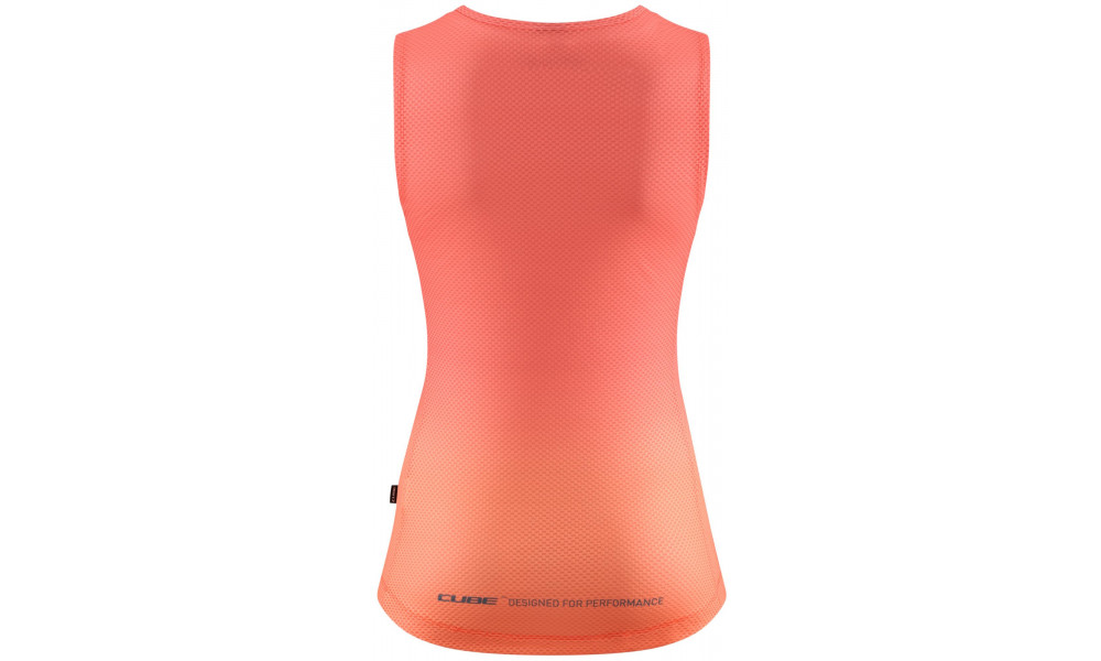 Apatiniai marškinėliai Cube WS Mesh Sleeveless coral - 6