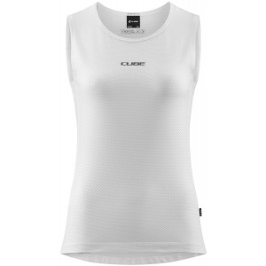 Apatiniai marškinėliai Cube WS Mesh Sleeveless white