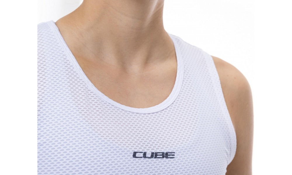 Apatiniai marškinėliai Cube WS Mesh Sleeveless white - 3