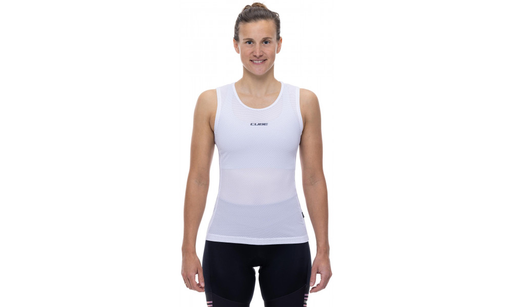 Apatiniai marškinėliai Cube WS Mesh Sleeveless white - 5