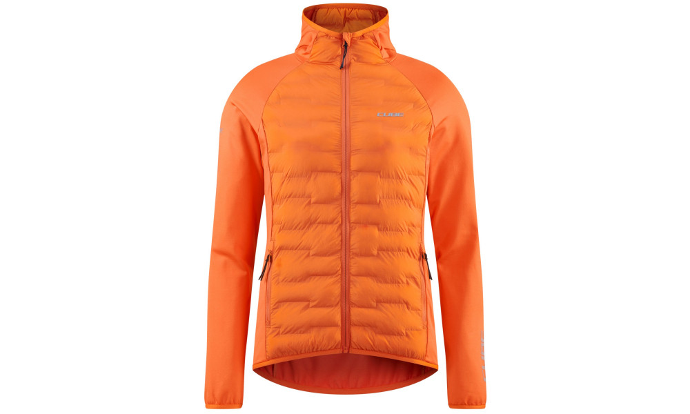 Dviratininko striukė Cube Padded WS orange - 1