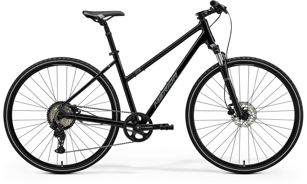 Dviratis Merida Crossway 20 III2 Lady black(silver) 