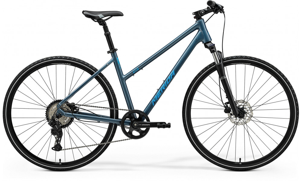 Dviratis Merida Crossway 20 III2 Lady silk steel blue(blue) 