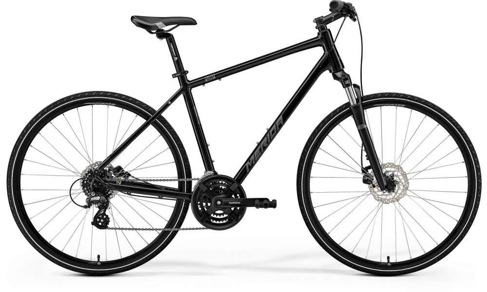 Dviratis Merida Crossway 10 III1 black(silver) 