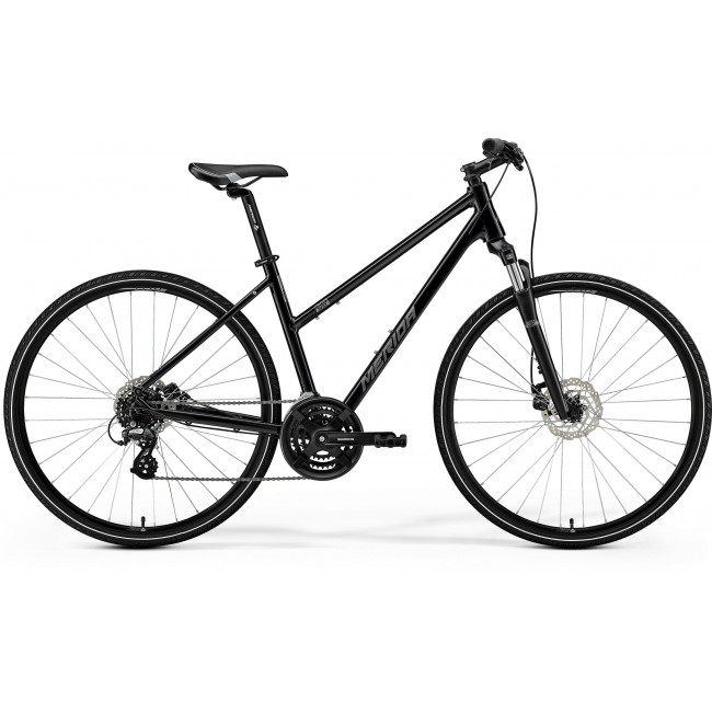 Dviratis Merida Crossway 10 III1 Lady black(silver)