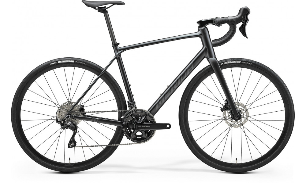 Dviratis Merida Scultura Endurance 400 II3 silk black(dark silver) 