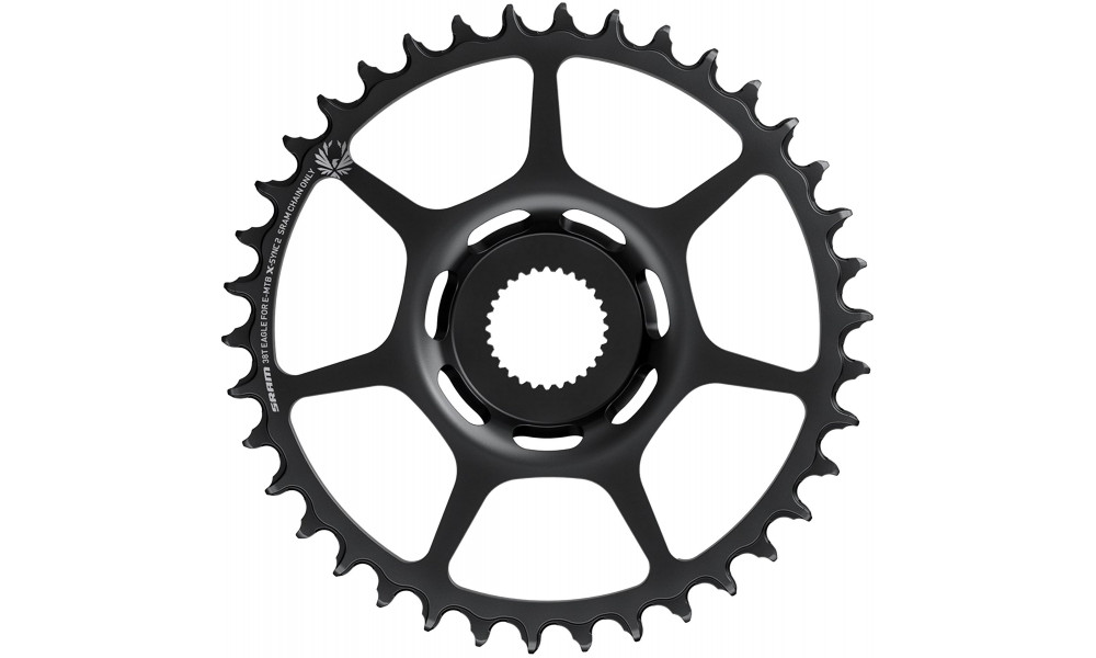 Priekinis dantratis SRAM X-Sync2 E-MTB Eagle Boost148 Bosch Gen4 Direct Mount 50mm 38T 