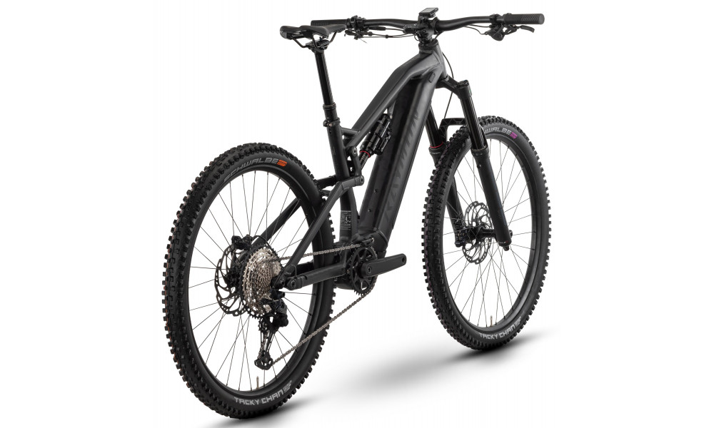 Elektrinis dviratis Raymon Trailray 170 Pro 29" 2025 black stealth-iridiscent - 2