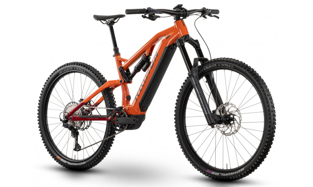 Elektrinis dviratis Raymon Trailray 170 Pro 29" 2025 tangerine-red-black - 3