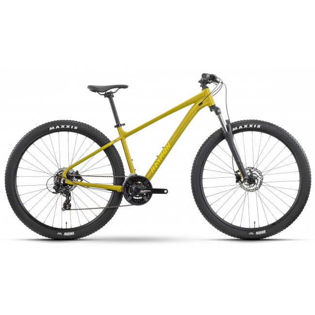 Dviratis Raymon Nayta 29" 2025 mustard-lime-black
