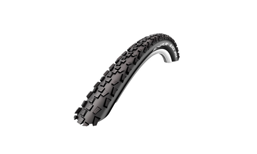 Padanga 12" Schwalbe Black Jack HS 407, Active Wired 47-203 Black 