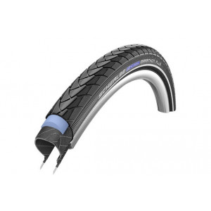 Padanga 27.5" Schwalbe Marathon Plus HS 348, Perf Wired 40-584 Black-Reflex