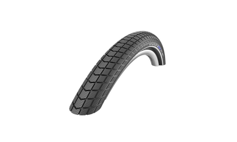 Padanga 27.5" Schwalbe Big Ben HS 439, Perf Wired 50-584 / 27.5x2.00 Black-Reflex 