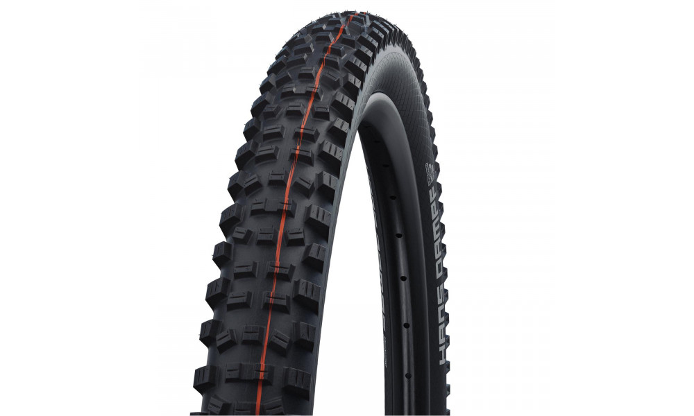 Padanga 27.5" Schwalbe Hans Dampf HS 491 Evo Fold TLE 65-584 / 27.5x2.60 Gravity Addix Soft - 1